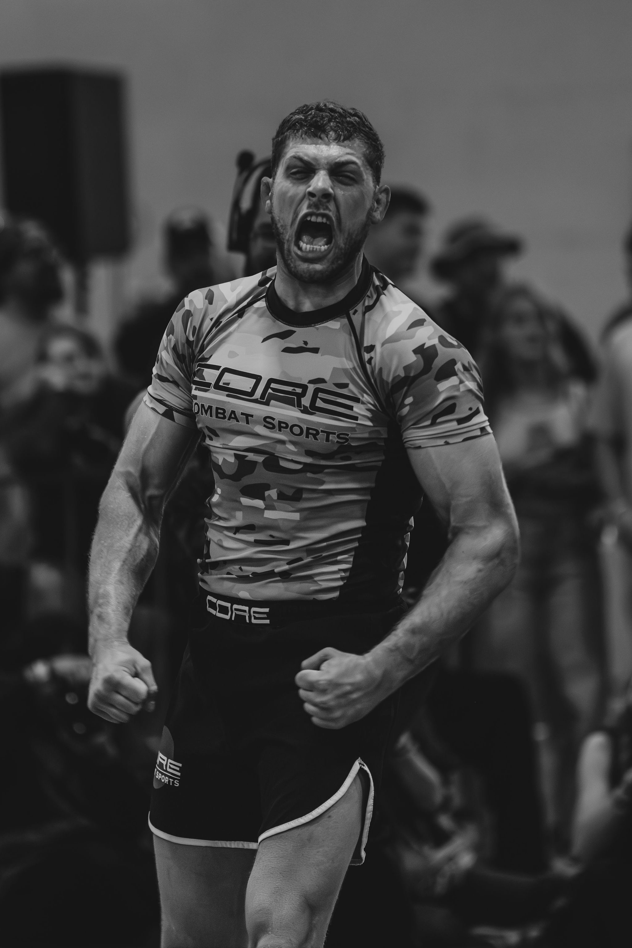Nathan Haddad competing